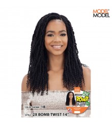 Model Model Glance Crochet 2X Bomb Twist 14 Braid