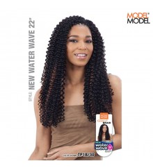 Model Model Synthetic Glance Crochet Braid - NEW WATER WAVE 22