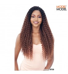 Model Model Glance 3X Pre-Stretched WATER WAVE Crochet Braid 22