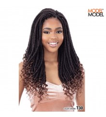 Model Model Crochet Glance Braid 3X STRAIGHT MONTEGO GORGEOUS LOC 16