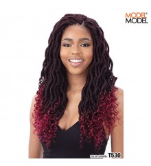 Model Model Crochet Glance Braid 3X WAVY MONTEGO GORGEOUS LOC 16