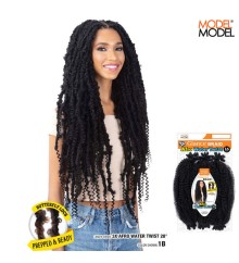 Model Model Glance Synthetic Braid - 3X AFRO WATER TWIST 16