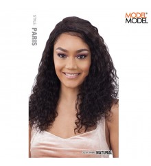 Model Model Nude Human Hair 5 R-Part Lace Front Wig - PARIS