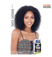 Model Model Nude Fresh Brazilian Human Hair Lace Front Wig - W&W BRIGHT CURL