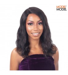 Model Model Nude 100% Human Hair 5 R-Part Lace Front Wig - JENNA