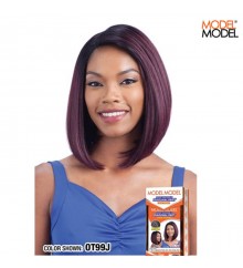 Model Model EQUAL Deep Invisible Diagonal Part Lace Wig - DIDI