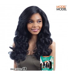 Model Model EQUAL Deep Invisible L-Part Lace Wig - POSH MEADOW