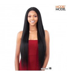 Model Model Synthetic Hair Mint Lace Wig - ML-01