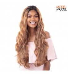 Model Model Synthetic Mint Lace Wig - ML-03