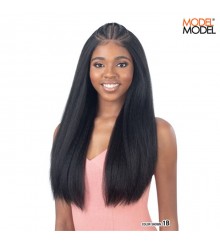 Model Model Synthetic Styled Braid 13X6 Lace Wig - CHAYLYN