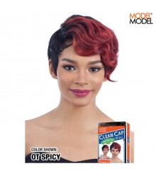 Model Model EQUAL Synthetic Hair Clean Cap Wig - NUMBER 013