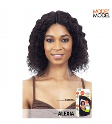 Model Model Nude Brazilian Natural Human Hair Center Lace Part Wig - ALEXIA