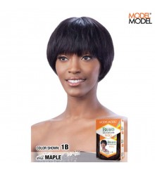 Model Model Bravo Human Hair Wig - MAPLE