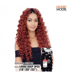 Model Model GARDENIA Mastermix Weave LOOSE DEEP 3PCS (18 20 22)