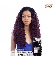 Model Model GARDENIA Mastermix Weave LOOSE DEEP 3PCS (14 16 18)