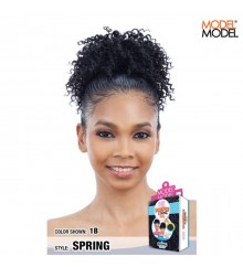 Model Model Synthetic Hair Drawstring Ponytail - BANG & PONY POM SPRING 2Pcs