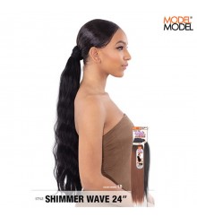 Model Model Pony Pro Quick Wrap Weave Ponytail - SHIMMER WAVE 24