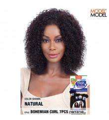 Model Model Nude FRESH W & W BOHEMIAN CURL 7PCS (10 12 14)