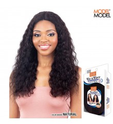 Model Model 100% Human Hair Lace Front Part Wet & Wavy Wig - LOOSE WAVE 24