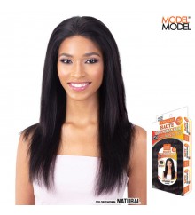 Model Model Haute 100% Human Hair 13X3 HD Lace Frontal Wig - STRAIGHT 22