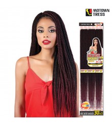 Motown Tress 3X CROCHET FEATHERLITE PRELOOP BIGBOX BRAID 30 - C.BBOX303