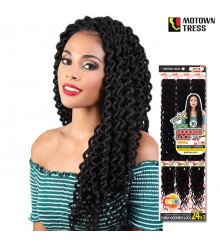 Motown Tress 3X Crochet Feather Lite Pre-Loop Curly Gloc 24 - C.CGLOC243
