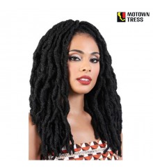 Motown Tress 3X Crochet Feather Lite NEO LOC 18 Braid - C.NLOC183