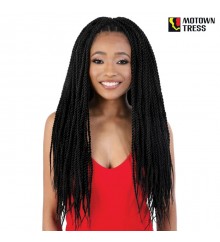 Motown Tress 3X Pre-strectched Senegal Twist Crochet Braid 24 - C.SEN243