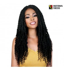 Motown Tress CROCHET LOOPED BOHEMIAN BRAID - C.WATER243