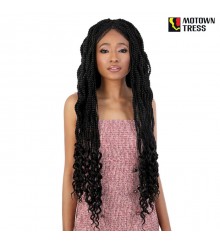 Motown Tress 3X WAVY GODDESS BOX Crochet Braid 30 - C.WGBOX303