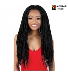 Motown Tress 9X Pre-stretched Senegal Twist Crochet Braid 24 - C9.SEN24