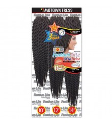 Motown Tress CROCHET FEATHERLITE AFRO TWIST 10 12 14 - CFAT.14M