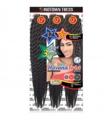 Motown Tress CROCHET HAVANA TWIST 12 3P - CHT.MEGA12