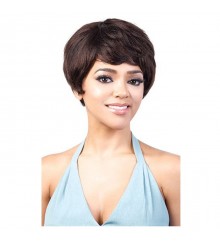 Motown Tress Go Girl Curlable Human Hair Wig - GGH-EASY