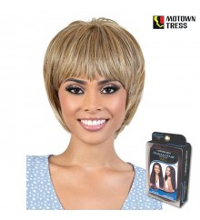 Motown Tress Human Hair Blend Wig - HB-GLEN