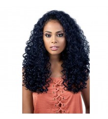 Motown Tress Human Hair Blend Lace Front Wig - HBL.ELVINA