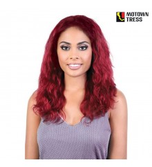 Motown Tress Persian 100% Virgin Remy 13x2 Swiss Lace Front Wig - HPL3.HART