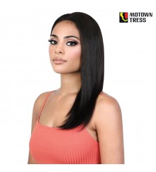 Motown Tress 13x3 100% Virgin Remi Human Hair Lace Silky Straight Wig - HPL3.ST22