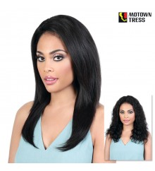 Motown Tress 100% Persian Virgin Remy Hair 360 Lace Wet N Wavy Wig - HPL360.ANN