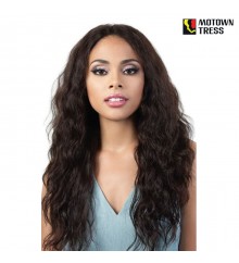 Motown Tress Persian Remy Human Hair Swiss Lace Front Wig - HPL360.EVE