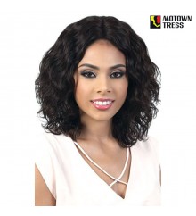 Motown Tress Persian Remy Human Hair Deep Part Lace Front Wig - HPLP.BECA