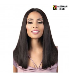 Motown Tress Persian 100% Virgin Remy Deep Part Lace Front Wig - HPLP.JUDI