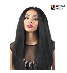 Motown Tress Vixenable 4 Way Part Synthetic Swiss Lace Front Wig - L. VIXEN01