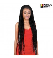 Motown Tress 13x4 Hand-Tied Box Braid Wig - L134.BOX38