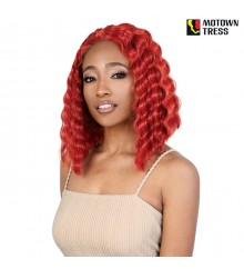 Motown Tress Lets Lace Deep Part Lace Front Wig - LDP-CRIMP6