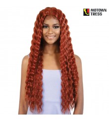 Motown Tress Lets Lace Deep Part Lace Front Wig - LDP-CRMP30