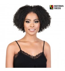 Motown Tress Lace Deep Part Full Afro Curly Center Part Wig - LDP-MOON