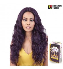 Motown Tress Synthetic Spin Part Lets Lace Front Wig - LDP-SPIN42