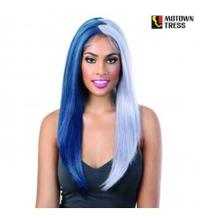 Motown Tress Synthetic Zig Zag Part Lets Lace Wig - LZ.LISA24