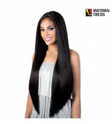 Motown Tress Synthetic Zig Zag Part Lets Lace Wig - LZ.LISA35